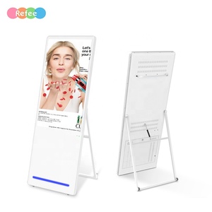 Pantalla Digital Portátil para Publicidad en Interiores, Pantalla Táctil LCD, Señalización Digital Móvil, Tablero Digital - Product Image 1