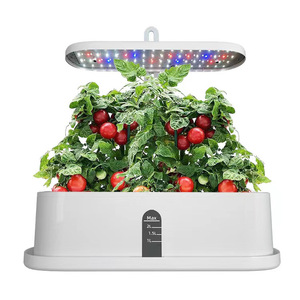 Máquina de plantación hidropónica inteligente para jardín doméstico, macetas de plástico con luz de espectro completo para <span class=keywords><strong>aerogarden</strong></span> de vegetales - Product Image 2