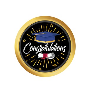 20 pièces de fournitures pour fête de remise de diplôme, bannière Joyeux Remise de Diplôme, articles de remise de diplôme, ensemble de décorations de fête - Product Image 3