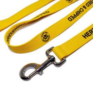 Correa para Mascotas Personalizada con Logotipo, Duradera, de Poliéster Estampado, Suave, con Gancho Metálico Resistente para Perros y Gatos, Accesorios para Pasear - Product Image 3