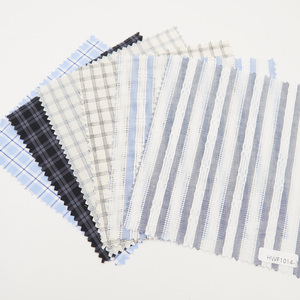 Tissu popeline <span class=keywords><strong>tiss</strong></span>é sur mesure, doux, à carreaux, teint en fil, 100 % coton de haute qualité, pour chemises habillées pour hommes, sacs et jouets - Product Image 1