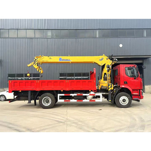 รถบรรทุกติดเครน Dongfeng Liuqi 4x2 8 ตัน พร้อมเครนไฮดรอลิกบูม สำหรับงานก่อสร้างและยกสินค้า - Product Image 6