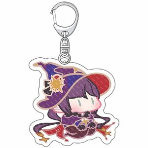 Dessin animé jeu Genshin Impact Raiden Shogun Tartaglia <span class=keywords><strong>Morax</strong></span> porte-clés accessoires HUTAO XIAO Scaramouche pendentif porte-clés - Product Image 6