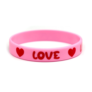 Bracciale in Silicone di <span class=keywords><strong>san</strong></span> <span class=keywords><strong>valentino</strong></span> braccialetto in gomma decorazione <span class=keywords><strong>per</strong></span> feste regalo <span class=keywords><strong>per</strong></span> uomini e donne logo personalizzato e informazioni - Product Image 6