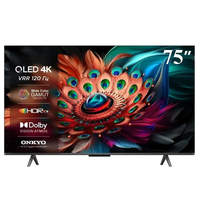 Televisor Smart LED de 75 Pulgadas con Sistemas Google WebOS Vidaa para Hoteles, Pantalla Grande para Proyectos de Hostelería, Televisión Android de 75 Pulgadas