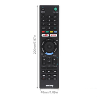 Control Remoto Universal para TV RMT-TX300E de Alta Calidad al por Mayor, Reemplazo con Pilas AAA, Alcance de 10m, Frecuencia de 38KHZ