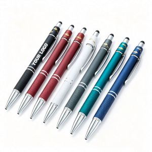 Stylo Fidget Spinner Multifonction Rotatif en Métal avec Pointe Stylet et Gravure Laser Personnalisée du LOGO - Product Image 1