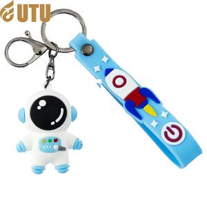 Llavero de Astronauta de Plástico Suave con Diseño de Dibujos Animados, Lindo y Creativo, Colgante para Bolsa de Pareja, Pequeño Regalo - Product Image 5