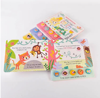Livre sonore interactif pour enfants avec boutons en caoutchouc et musique
