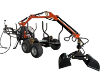 2025 per le industrie forestali Log rimorchio 4.2m per la casa Log rimorchio Loader