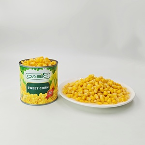 <span class=keywords><strong>Diferentes</strong></span> <span class=keywords><strong>Tipos</strong></span> <span class=keywords><strong>de</strong></span> Maíz Dulce Amarillo Enlatado en Lata, Vegetales, Tamaño OEM - Product Image 1