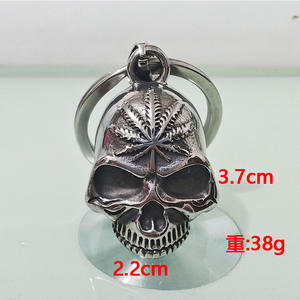 Ailes d'Ange Hibou Vierge Marie Croix Guadalupe Casque Viking Crâne Loup Rose Lion Moto Gardien Amulette Cloche Porte-clés - Product Image 5