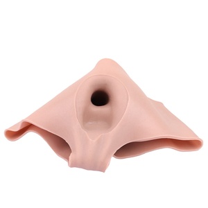 FAAK Skin Color Hollow <b>Dildo</b> Pants Penis Extender Couples Sex Toys for Vagina Anal Sex Pleasure and Delay Ejaculation - Product Image 5