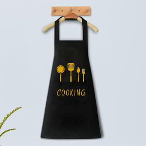 Delantal de cocina Cuchillo y tenedor Limpiar Manos Delantal Engrosamiento y engorde The Sling Cocina Cafetería Delantal Regalos - Product Image 2