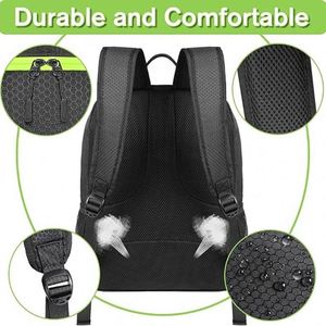 Custom <b>Waterproof</b> Zipper Lightweight Unisex Sport Gym <b>Backpack</b> OEM ODM Manufacturer - Product Image 5