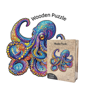 Rompecabezas de Madera Innovador con Diseño de Zorro Personalizado, con Imágenes Secundarias Ocultas para una Descubierta Sorpresa y una Resolución Avanzada - Product Image 2