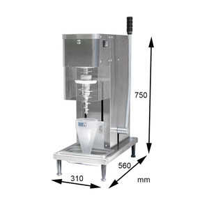 750W Professional High Speed Stainless Steel Commercial Structure Softy Fresh <b>Ice</b> <b>Maker</b> Machine - Product Image 6