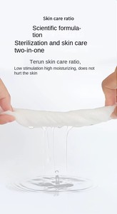 Lingettes désinfectantes antiseptiques personnalisées en gros, 75 % d'<span class=keywords><strong>alcool</strong></span>, en tissu non tissé, lingettes humides jetables pour l'hygiène domestique - Product Image 5