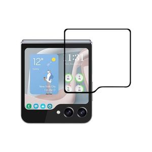 Protection d'écran en verre trempé HD transparent 9H 2.5D anti-choc de qualité supérieure avec logo personnalisé pour téléphone mobile Z Flip 8/7/6/5 - Product Image 1