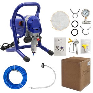 Electric High Pressure <b>Spray</b> Gun 3500psi 1L Cup Capacity For <b>Paint</b> Wall Coating - Product Image 2