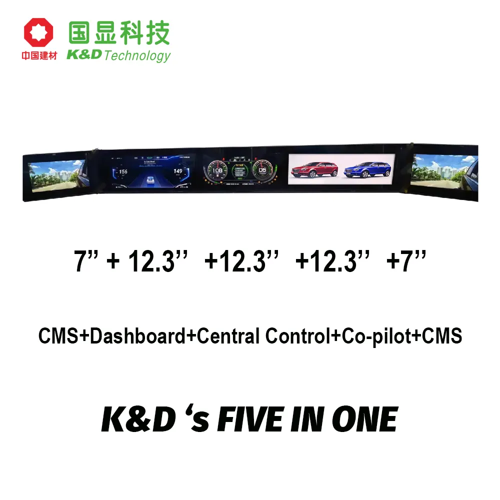K D automotive lcd display 1000nits 1100 contrast touch screen panel lcd display 10.25" 60 pin LVDS interface car lcd display