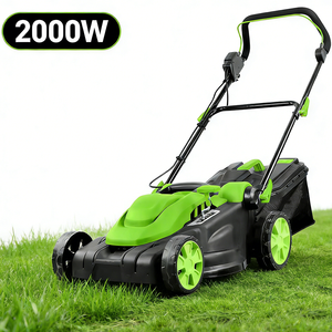 Cortacésped Eléctrico con Cable VERTAK de <span class=keywords><strong>2000W</strong></span>, Ancho de Corte de 17 Pulgadas, Cortacésped Manual para Jardín y Patio Pequeño - Product Image 1
