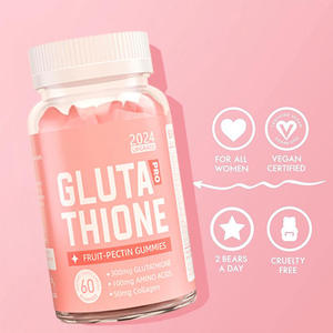 Amazon Tiktok sıcak satış fonksiyonel sakızlı şeker 300mg glutatyon çiğneme şeker 50mg kollajen meyve pektin Gummies - Product Image 1