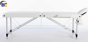 Table de massage pliante réglable <span class=keywords><strong>en</strong></span> aluminium GINEE, lit de thérapie portable avec appui-tête pour usage <span class=keywords><strong>en</strong></span> clinique ou <span class=keywords><strong>en</strong></span> salon - Product Image 5