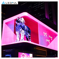 Écran LED Vidéo Mural Extérieur Publicitaire Étanche IP65 Haute Luminosité d'Usine P4 P5 P6 P8 P10mm 3D VR