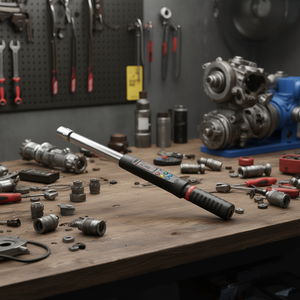 Clé dynamométrique numérique 813 A, entraînement 1/2 pouce, avec écran LED et réglages ajustables pour des tâches de serrage de précision - Product Image 3