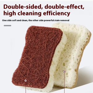 Esponja de Cocina al por Mayor, Cepillo de Limpieza Ecológico para el Hogar, Pulpa de Madera de Sisal, Celulosa, Almohadilla de Limpieza de Alta Espuma - Product Image 4