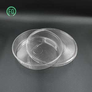 Phân hủy sinh học dùng một lần thực phẩm hộp nhựa Container có nắp đậy vòng hộp rõ ràng - Product Image 1