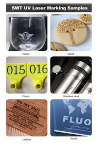 الة التصنيع بالليزر ثلاثية الابعاد للتركيز الديناميكي 5 وات 10 وات للحفر على الزجاج / الاشارات الخشبية / المجوهرات - Product Image 5