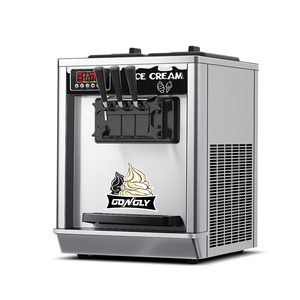 Gongly usine deux saveurs <span class=keywords><strong>Machine</strong></span> à gelato <span class=keywords><strong>italienne</strong></span> commerciale <span class=keywords><strong>petite</strong></span> <span class=keywords><strong>machine</strong></span> à crème glacée avec pré-refroidissement - Product Image 1