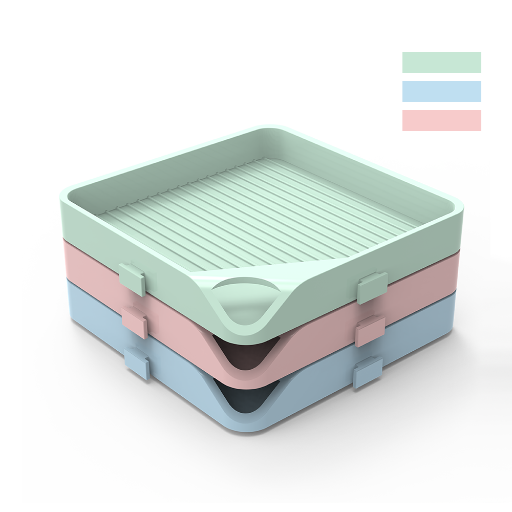 Bleu &amp; Rose &amp; Vert