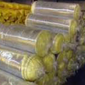 Rouleau de laine de verre ignifuge recouvert de feuille d'aluminium, épaisseur 50 mm, isolation phonique pour toiture en structure métallique - Product Image 5