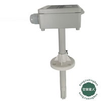 Transmisor de Velocidad del Aire Inalámbrico, Tipo Ducto, Mejor Precio, Sensor de Viento de Bajo Costo, Detector de Ventilación Industrial