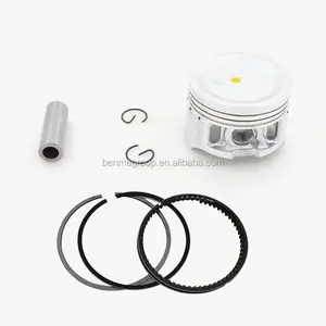 Motorcycle piston and ring kit 125cc Engine Spare Parts 52.4 mm Piston for KPH125 BIZ125 WAVE125