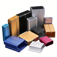 Boîtier d'amplificateur en aluminium sur mesure, usinage CNC, boîtiers électroniques et instrumentaux en alliage d'aluminium avec indice de protection IP67 et anodisation