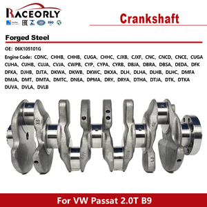 เพลาข้อเหวี่ยงเหล็กฟอร์จอัพเกรด RACEORLY 06K105101G 06L105101D สำหรับเครื่องยนต์ 2.0T EA888 Gen3 สำหรับ VW Golf GTI Audi A4 Q5 B9 CNC <span class=keywords><strong>CHH</strong></span> - Product Image 1