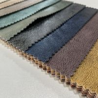 Nouveauté 2026 Tissu d'ameublement pour canapé en velours facile à nettoyer, 100% Polyester tricoté à motif bronzé, Prix de gros