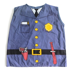 Ensemble d'uniformes de police Cosplay Jouet de jeu de rôle pour enfants avec casquette de policier et vêtements pour garçons et filles - Product Image 2