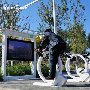 Bicicleta Interactiva de Ciclismo AR para Gimnasio, Juego Dinámico de Carreras AR, Bicicleta de Ejercicio Interactiva con Proyección - Product Image 5