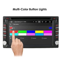 IPoster - Autoradio universel double DIN 6,2 pouces avec Carplay, GPS, navigation automobile, MP3/MP4, Android 13, stéréo