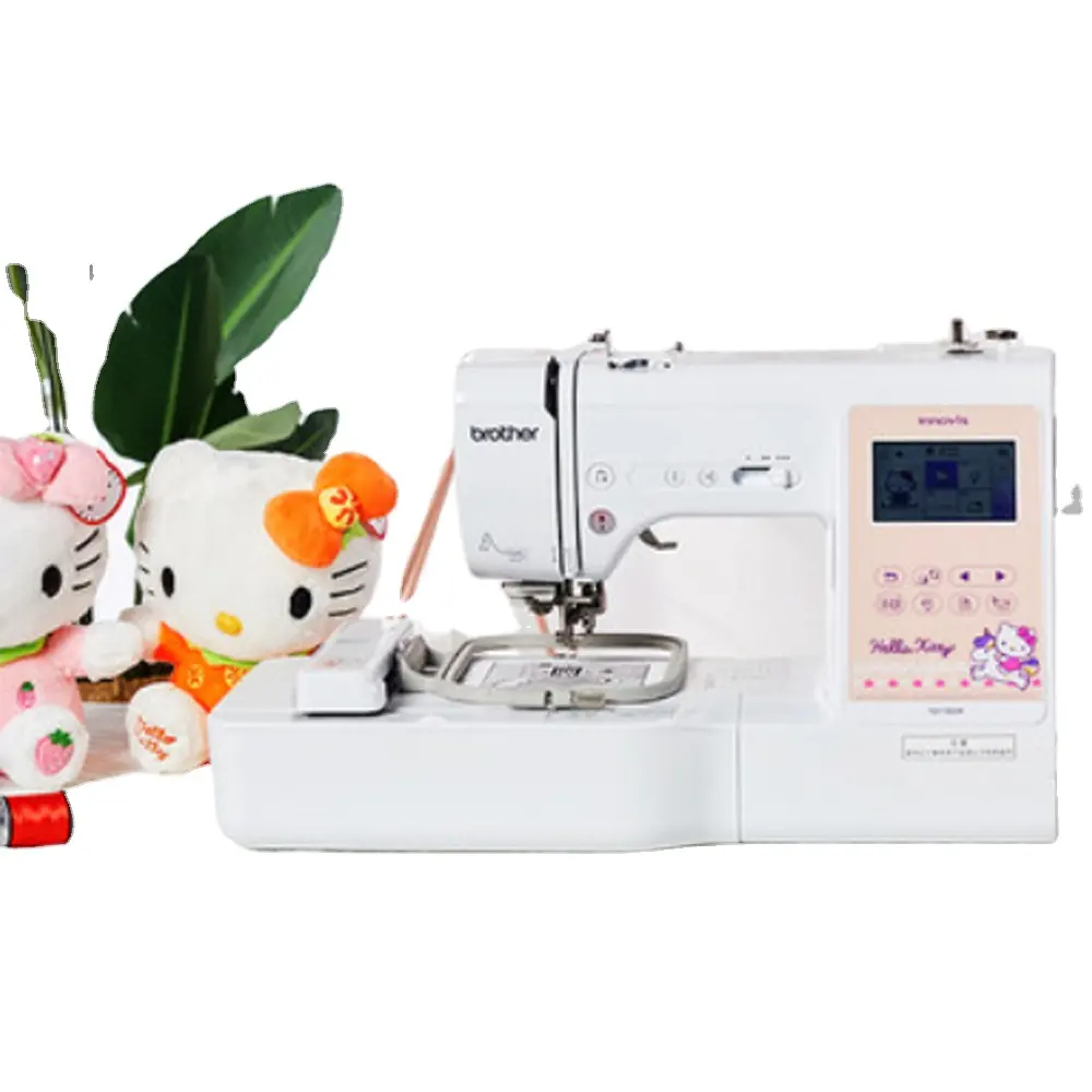 Brother NV180K 1 needle single head portable Multifunctional household embroidery and sewing machine computerized for sale