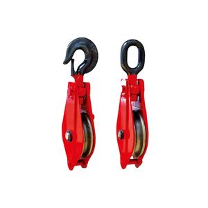 Katrol Kawat Baja Paduan Aluminium Beban Berat Double Sheave 2 Ton <span class=keywords><strong>SWL</strong></span> Bermotor untuk Konstruksi & Penggunaan Pertanian - Product Image 2