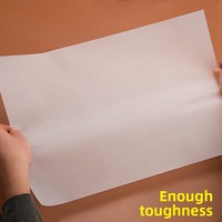 Papier calque translucide A2 épais pour dessin, copie et calligraphie, 55/73/83 G, résistant à l'acide sulfurique