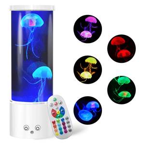 J & R Venta caliente <span class=keywords><strong>LED</strong></span> colorido medusas lámpara ABS para <span class=keywords><strong>Amazon</strong></span> exclusivo hogar Decoración Festival lámpara creativa atmósfera lámpara - Product Image 1
