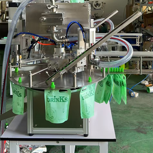 स्वचालित 2 सिर कार्बोनेटेड पेय बीयर सोडा तरल स्पैट पैकेजिंग मशीन कार्बोनेटेड पेय के लिए - Product Image 5