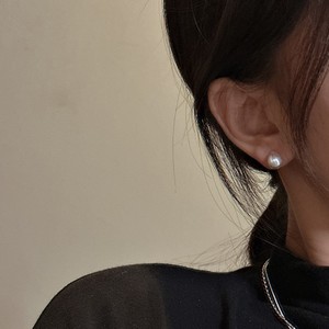 Pendientes de Plata de Ley 925, Elegantes y Ligeros, Hipoalergénicos, con Acabado Cepillado, Ovalados, para Uso Diario - Product Image 5